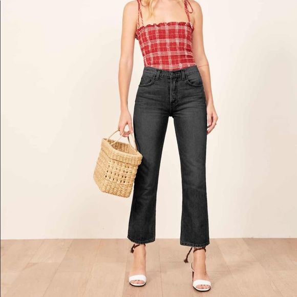 Reformation Denim - NWT REFORMATION Jordi Ankle Kick Flare Jean
